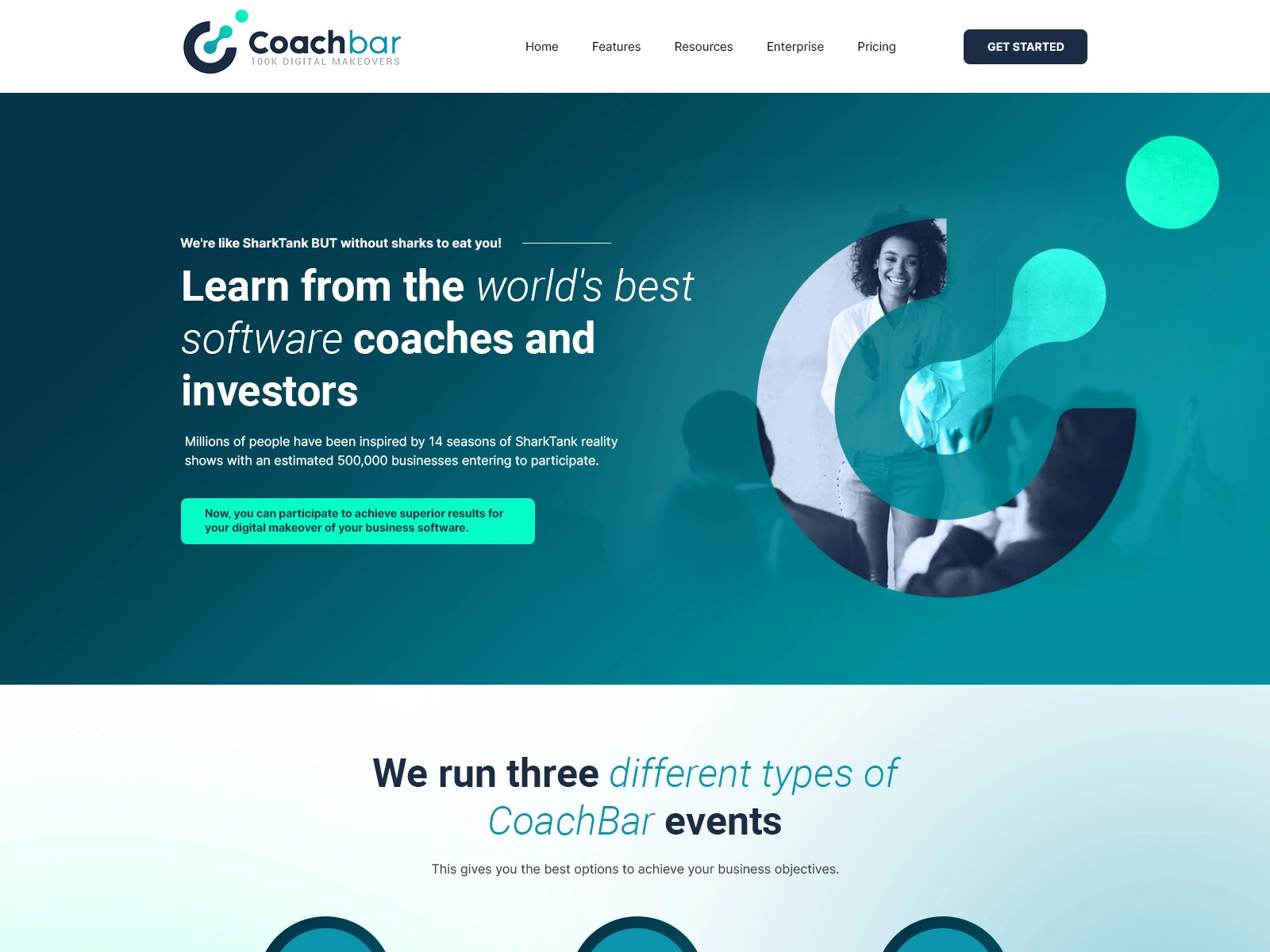Coach Homepage UI UX Design by Kanu Ahir on Dribbble