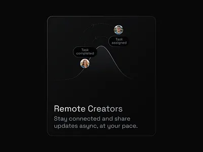 Bento grid card with custom graphic bento card ui website
