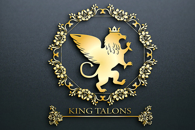 ROYAL KING TALONS LOGO DESIGN branding design graphic design illustration logo