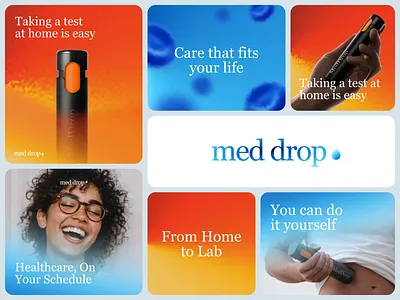 MedDrop® — Health Analysis Dashboard & Brand Identity biotech platform branding identity design clinic dashboard dashboard product design digital health platform health data tracker health data visualization health monitoring branding healthcare app design healthcare dashboard ui healthcare startup homehealth logistics lab delivery dashboard medical app ui medical dashboard design patient tracking ux patient visualization phlebotomy ui sample collection design telemedicine branding