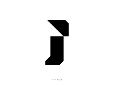 Minimal i Letter Logo abstract logo branding geometric i letter letter logo logo logo design minimal logo modern