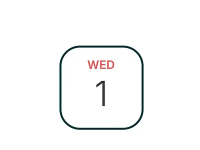 Calendar App UI Motion — From Negi Design after effects animation blockchain branding calendar app crypto graphic design interaction design micro interaction motion design product design ui web3