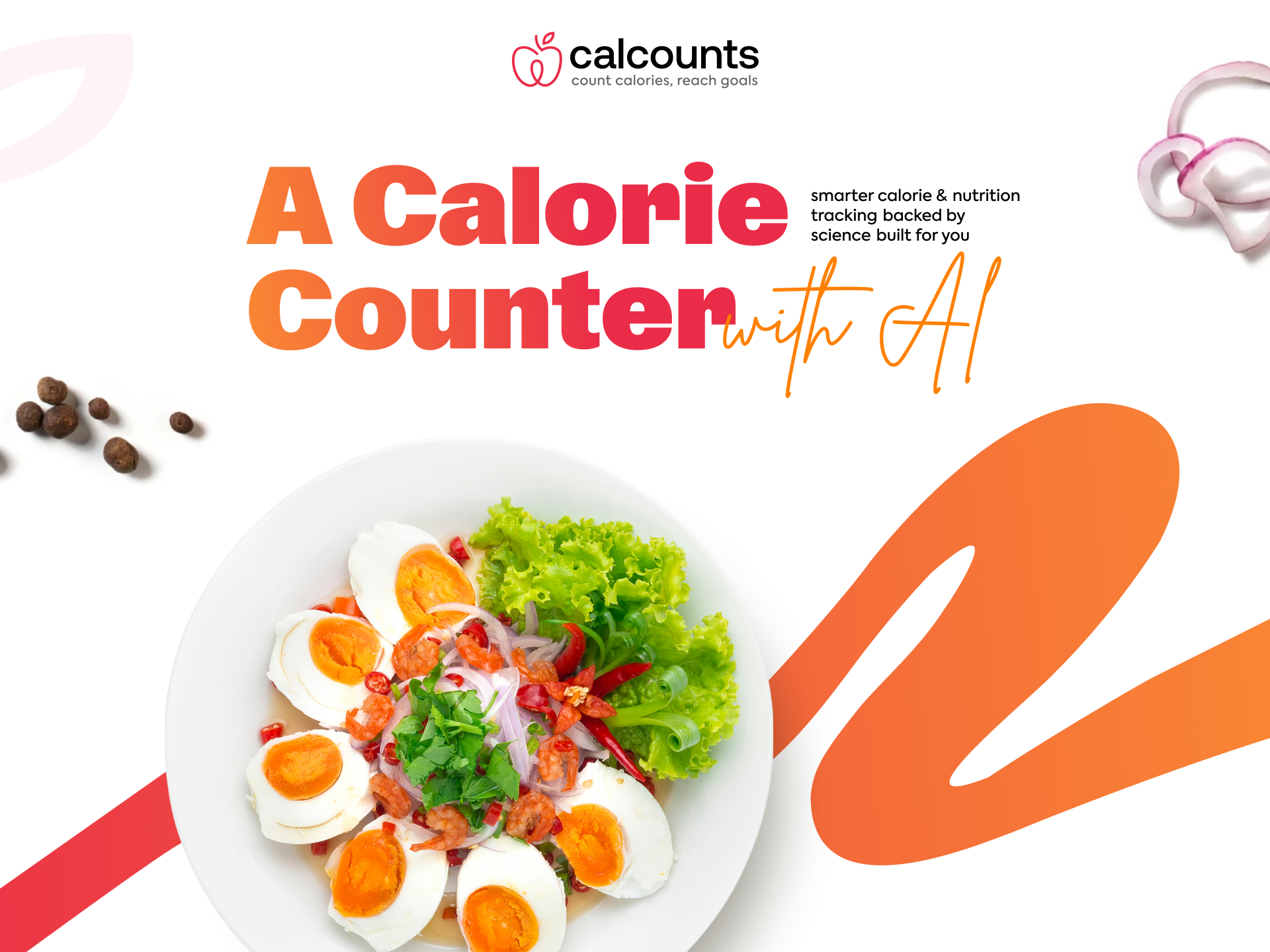 CalCounts — AI Powered Calorie Counter App ai health app calorie tracking app food scanner app smart calorie tracking