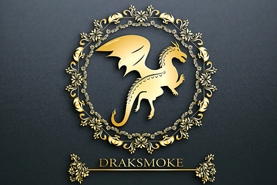 ROYAL DRAKSMOKE 3d branding design graphic design illustration logo vector