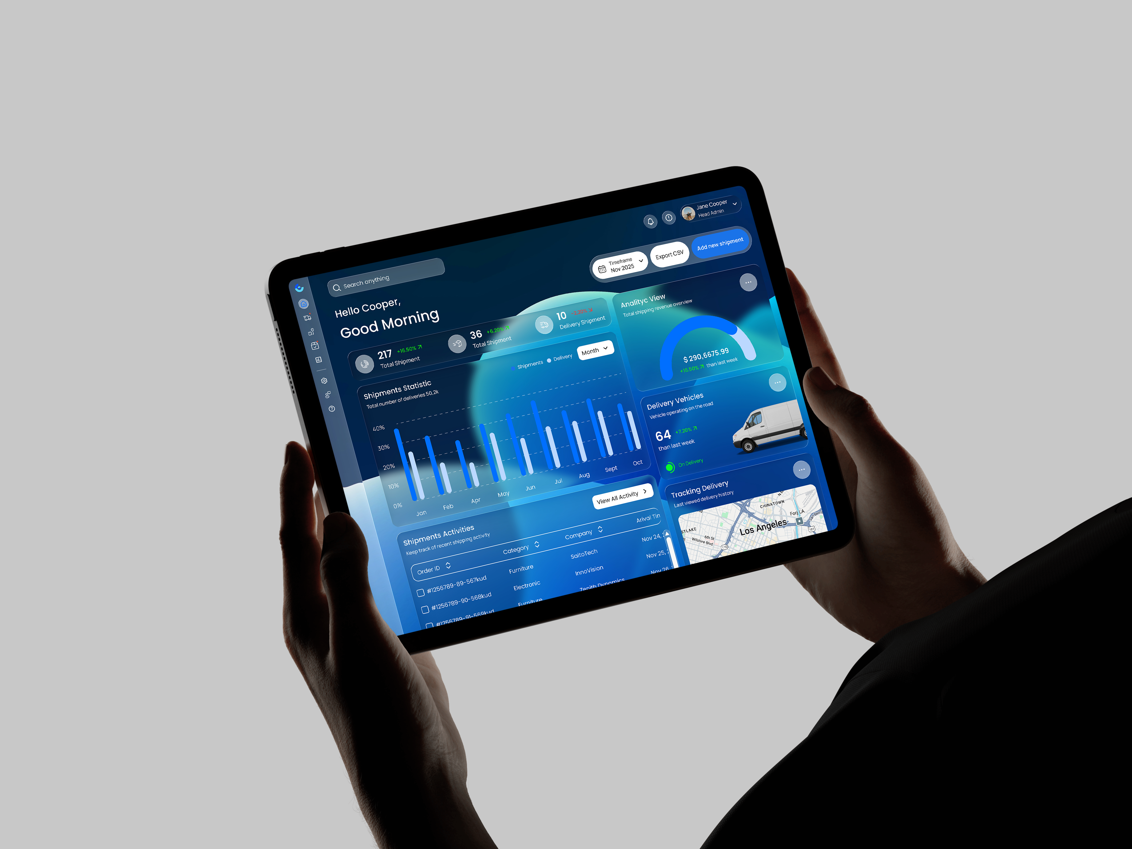Example of Modern Dashboard & Saa S Product Design 
