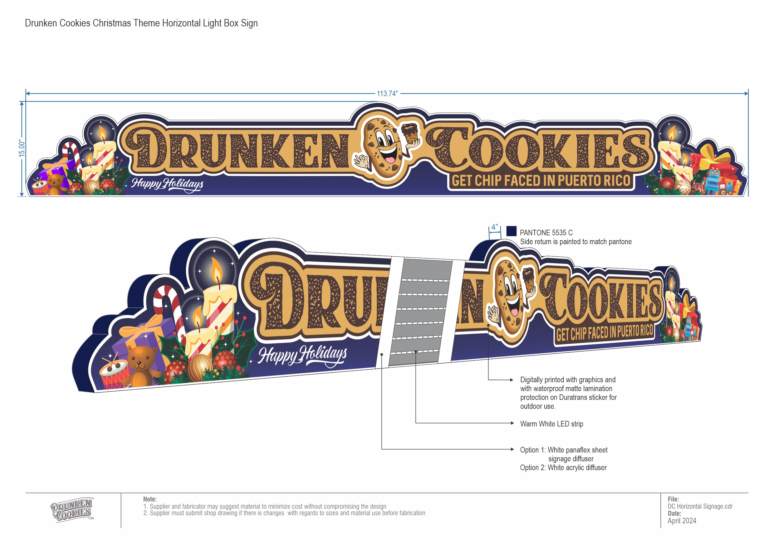 Example of Full Branding Design Service
