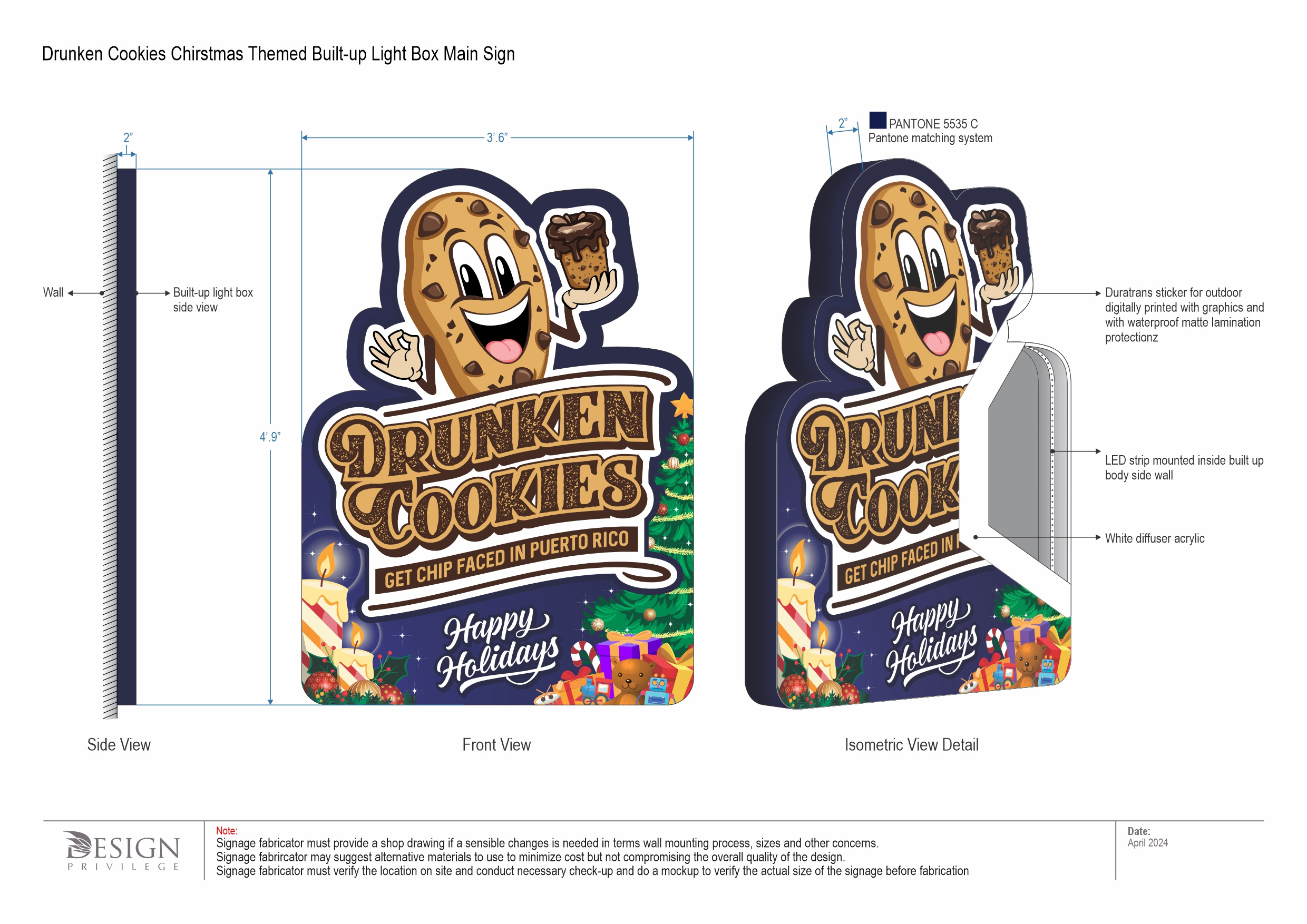 Example of Full Branding Design Service