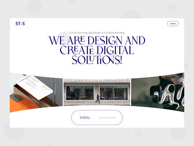 ST_S | Creative Design Agency Landing Page Website 9 agency design landing ui uiux ux web webdesign