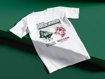 College Game-day Rivalry T Shirt alumni branding college graphic design illustration mascot sports university