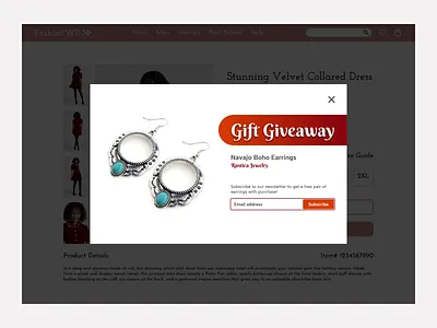 Daily UI 97 - Giveaway daily ui design graphic design ui ux web design