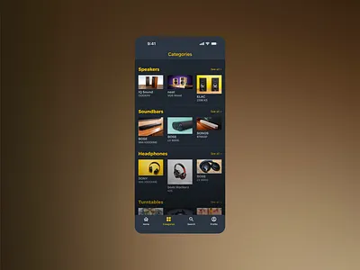Daily UI 99 - Categories app daily ui design graphic design ui ux web design