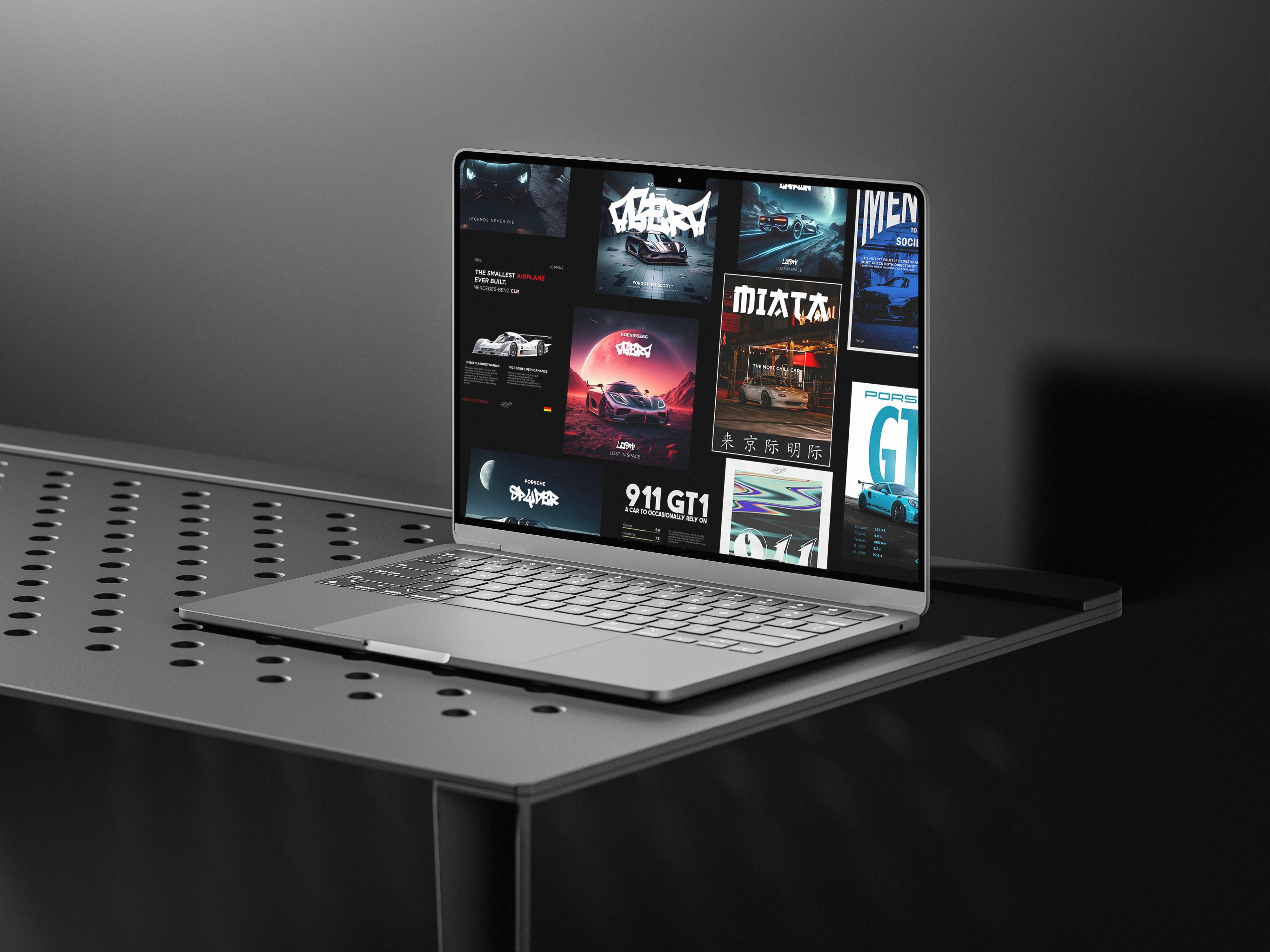 Social Media Car Poster Design + Shopify Shop Optimization car poster designs car posters conversion optimization e commerce poster designs shopify shopify store tiktok shop viral poster designs