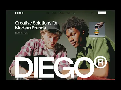 Agency Website agency ui design agency website creative agency creative direction design digital agency portfolio