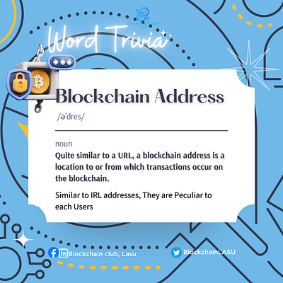 Blockchain Address