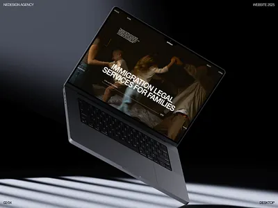 Website Design for Immigration Legal Services — Family Focus ui