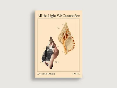 All the Light We Cannot See book book cover illustration radio sea seashell resonance shell ww2