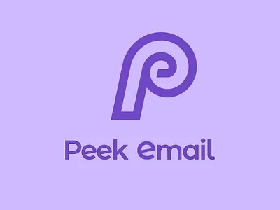 Peek Email branding design graphic design lettermarklogo logo logodesign logodesigner logoinspiration modernlogo simplelogo