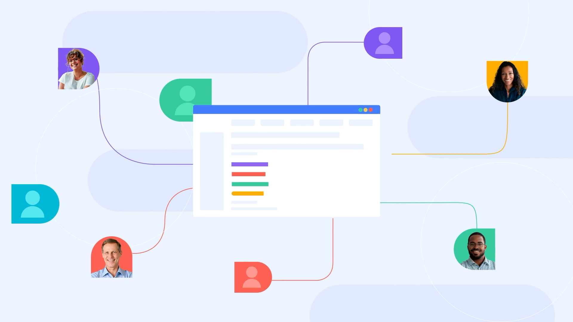Databank Explainer Video 2d animation after effects design explainer video graphic design illustration motion design motion graphics ui ui animation