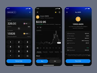 Kyro - Stock App - Buy and Sell animation business buy clean design finance financial graphic design investment modern money motion graphics sell stock stock app ui uidesign uiux ux uxdesign