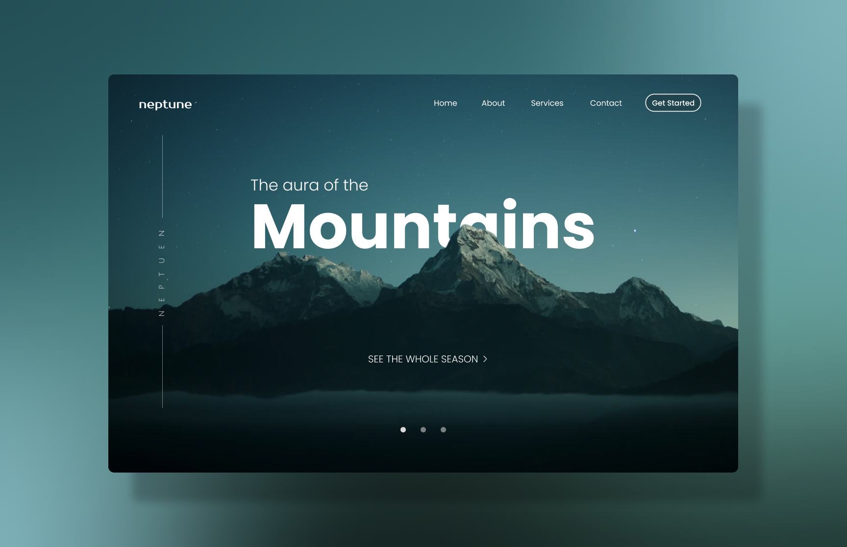 nature feels landing page! animation branding design graphic design landigpage ui ux webdesign websitedesign