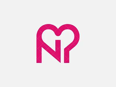 N Love Logo brand identity brand mark costom letter elegant emotion hearts letter n logo love luxury n and love combination n hearts n love relationship symbol type