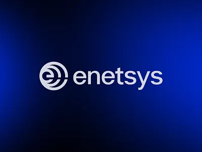 Enetsys — Modern Tech Logo Design abstract logo brand identity branding e fintech logo e letter logo fintech logo design geometric logo identity logo design logo designer logo mark logodesign modern logo startup tech logo technology technology logo