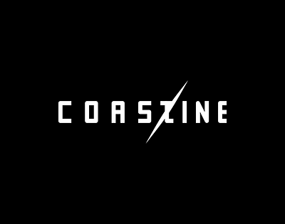 Coastline affinity designer branding illustration logo vector