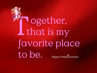 Happy Valentine's Day! card design ill illustration valentines day