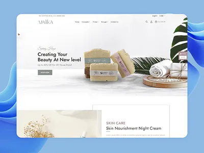 💎 Luxury Beauty Shopping Interface beautyui cosmeticswebsite ecommerce ecommercewebsite luxuryui minimalui modernwebdesign onlinestore productdesign skincareui ui uidesign uxdesign webdesign webui