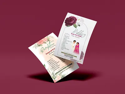 Indian Wedding Menu Card Design behance design event stationery graphic design indian wedding menu invitation design luxury wedding menu marriage menu card menu card design print design royal wedding menu traditional indian wedding wedding branding wedding food menu wedding menu card design wedding stationery