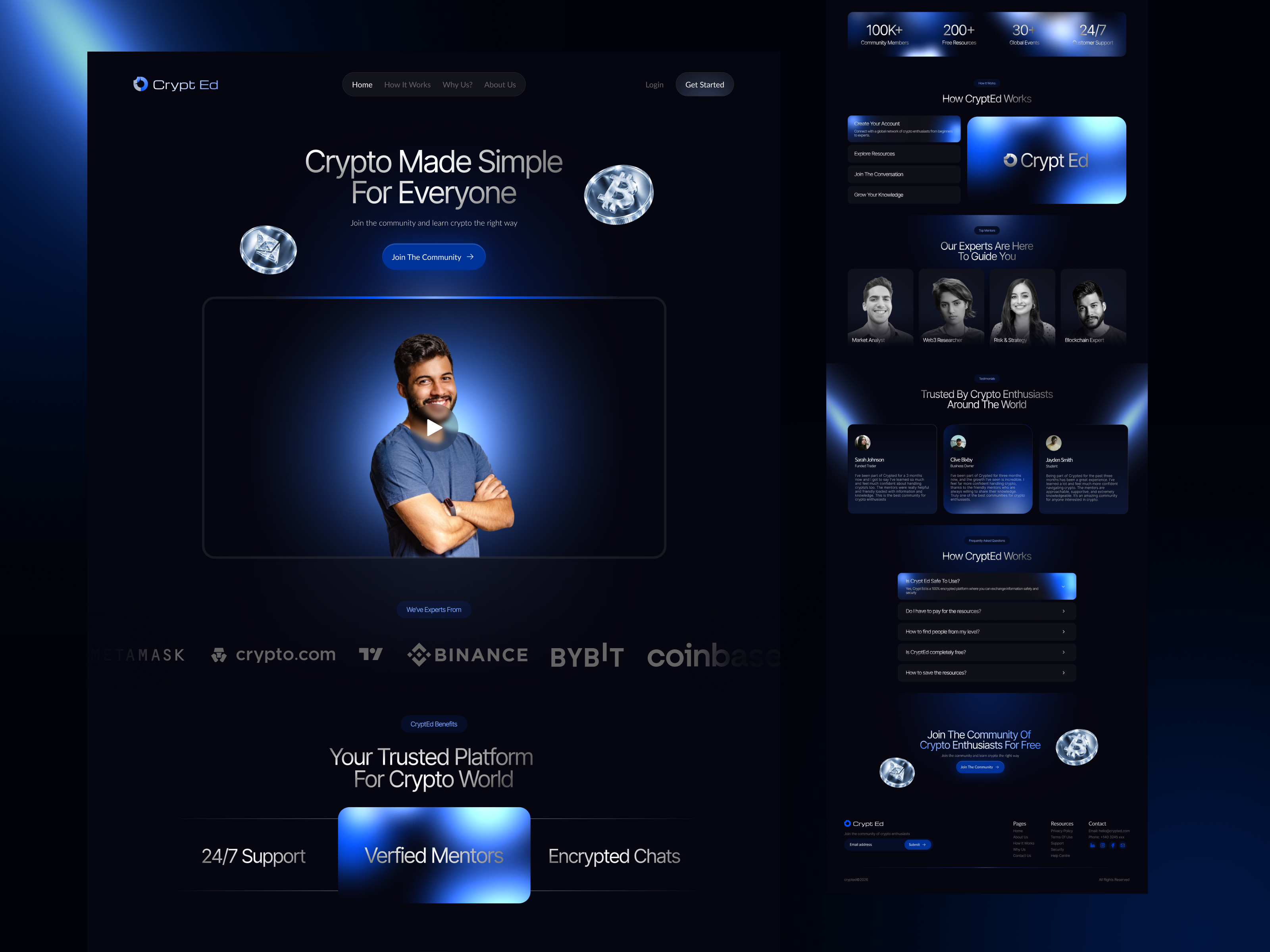 Example of Website/Landing Page Design + Dev