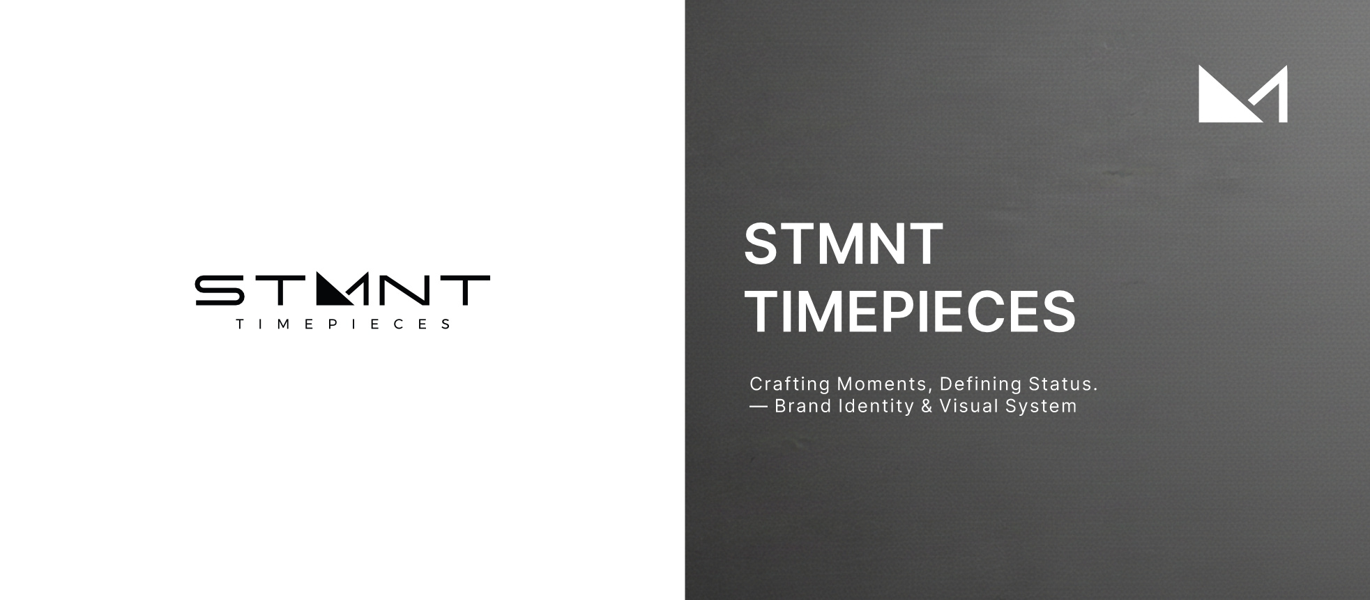 SMNT Logo Design brand brand guidelines brand identity branding design graphic design icon illustration initial logo logo logotype luxury modern monogram vector watch logo