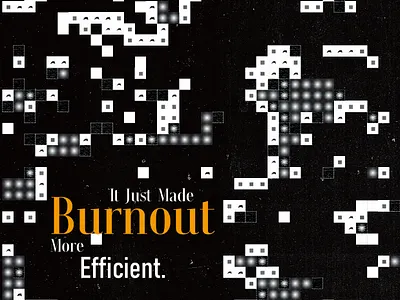 Burnout branding color design graphic illustration inspiration poster shape visual