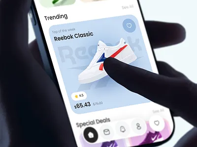 Fashion E-Commerce App app design ecommerce fashion item list marketplace mobile mobile app shopify shopping store