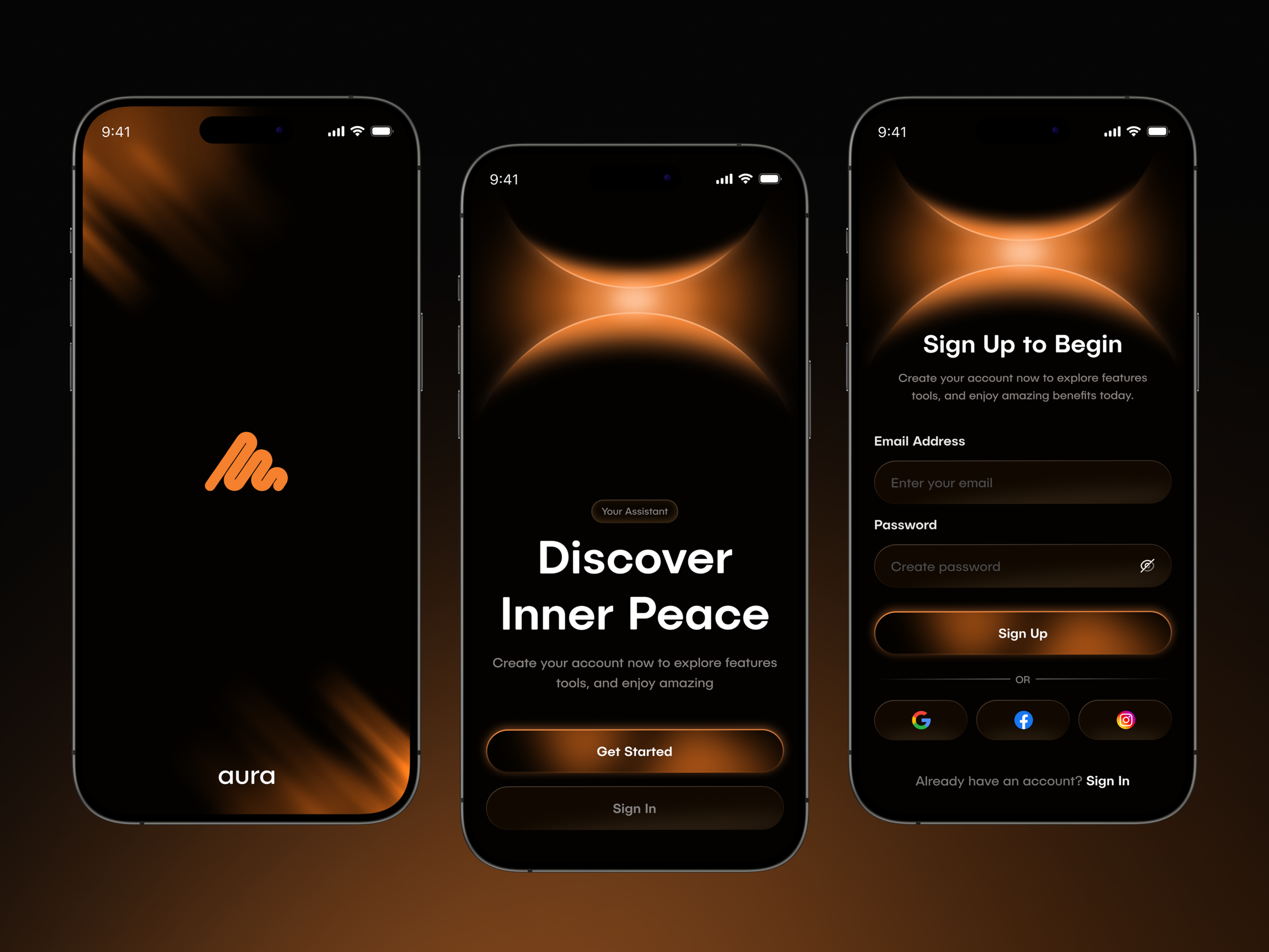 Example of Ai Mental Health Mobile App UI Design