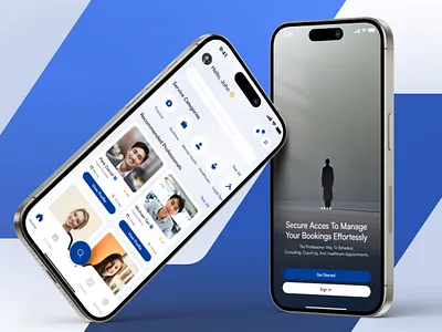 Bookary – Professional Booking Platform Mobile App UI/UX Design android app android design app app design booking app booking app design clean design elegant graphic design ios app mobile mobile app modern design product design professional app professional design saas startup app ui