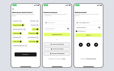 Sign Up Screen app daily ui fintech minimal product design ui ui design user user interface ux ux design