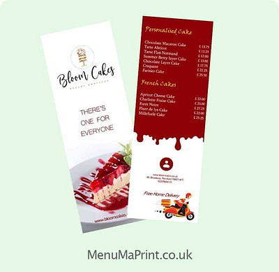 Best Restaurant Menu Printing Near Me | MenuMa Print