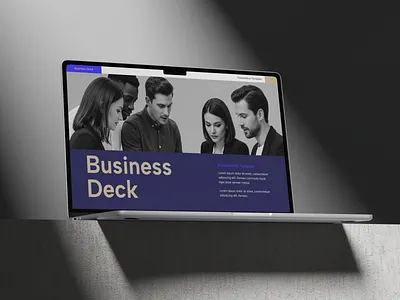 Business Pitch Deck PowerPoint Presentation branding design graphic design illustration logo powerpoint presentation presentation template template ui