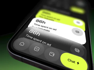 ai assistant mobile application ui design ai ai app ai assistant ai assistant ui ai design ai ui design android app design clean design dark mode ios minimalist mobile mobile app smart app smart assistant ui ui design uiux ux