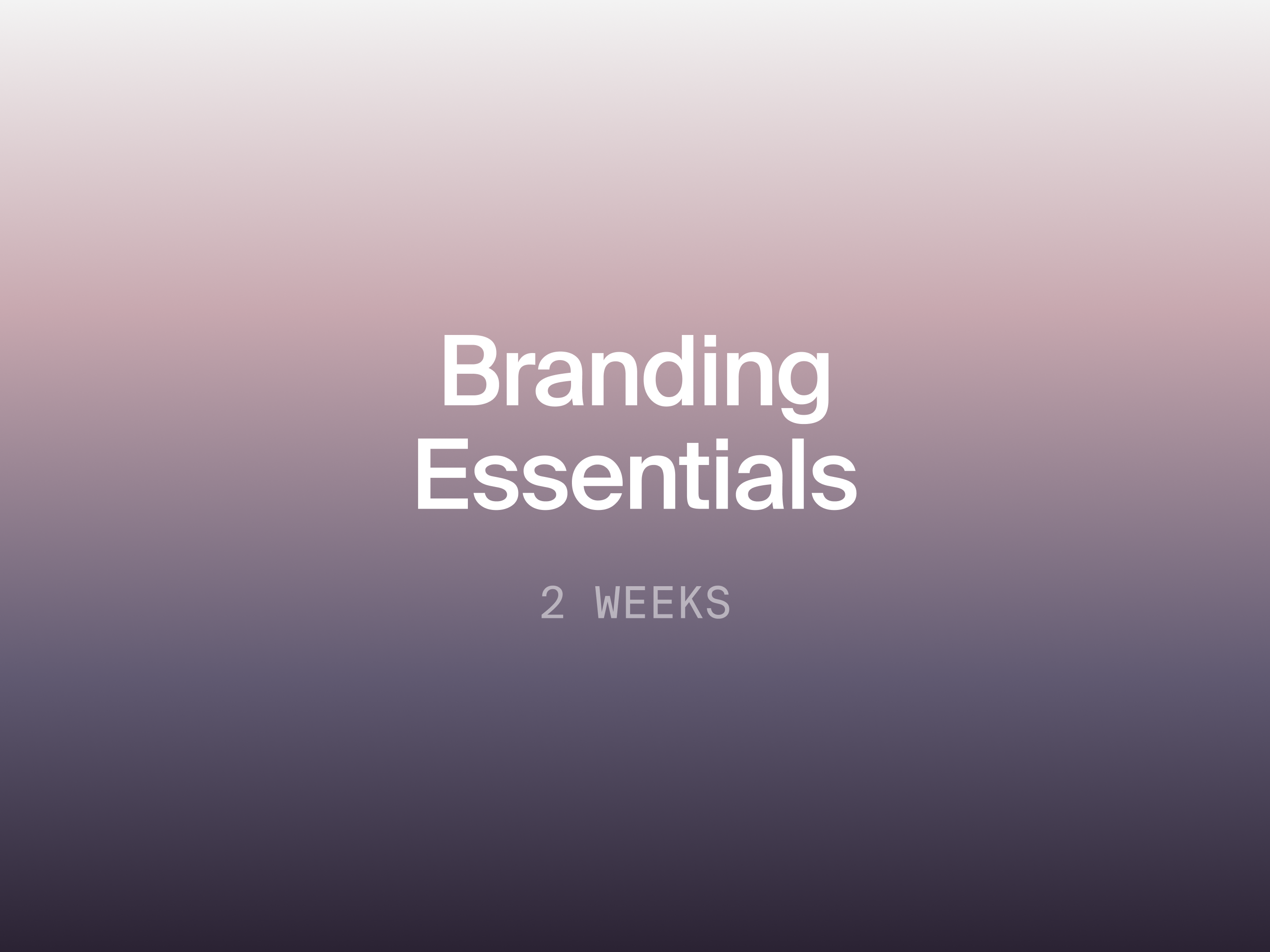 Example of Branding Essentials