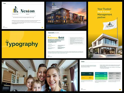 NestOn Brand Identity brandidentity business strategy graphic design logo visual identity