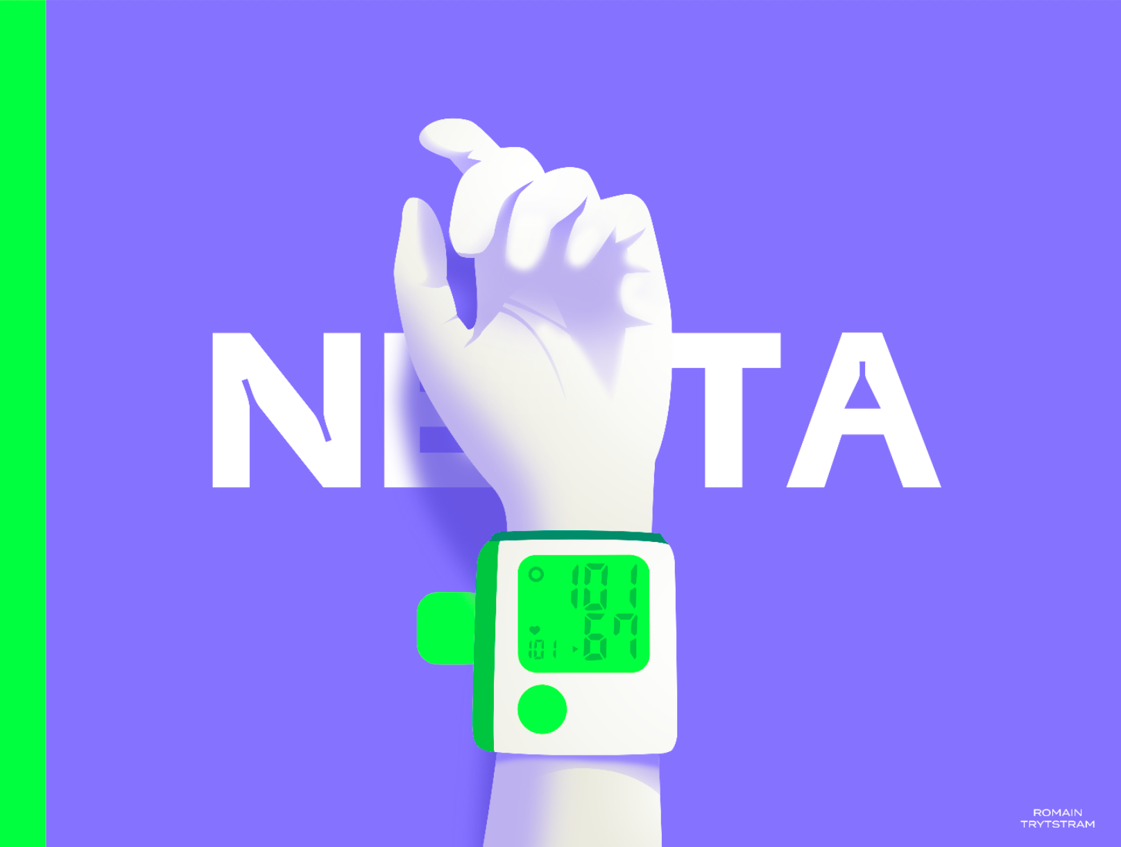 Nest.ia ai app brandillustration healthcare ia illustration pharma santé scienceillustration tech technology