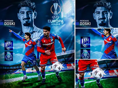 UEFA EUROPE LEAGUE graphic design