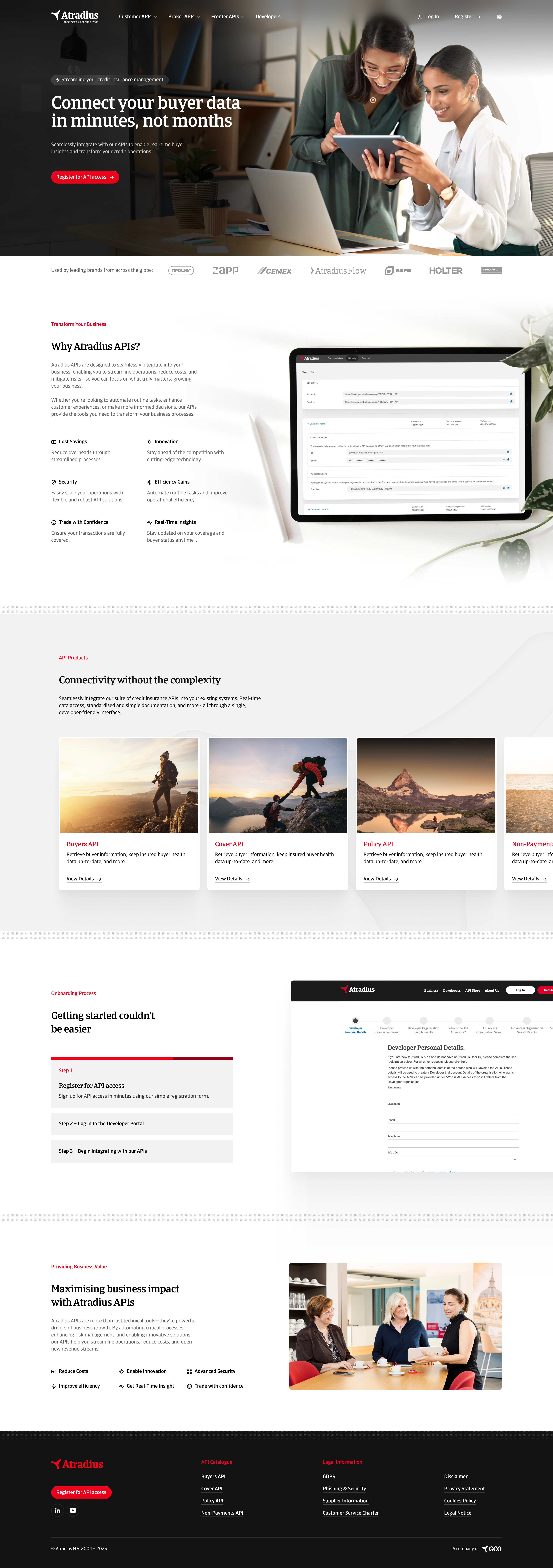 Atradius APIs api portal