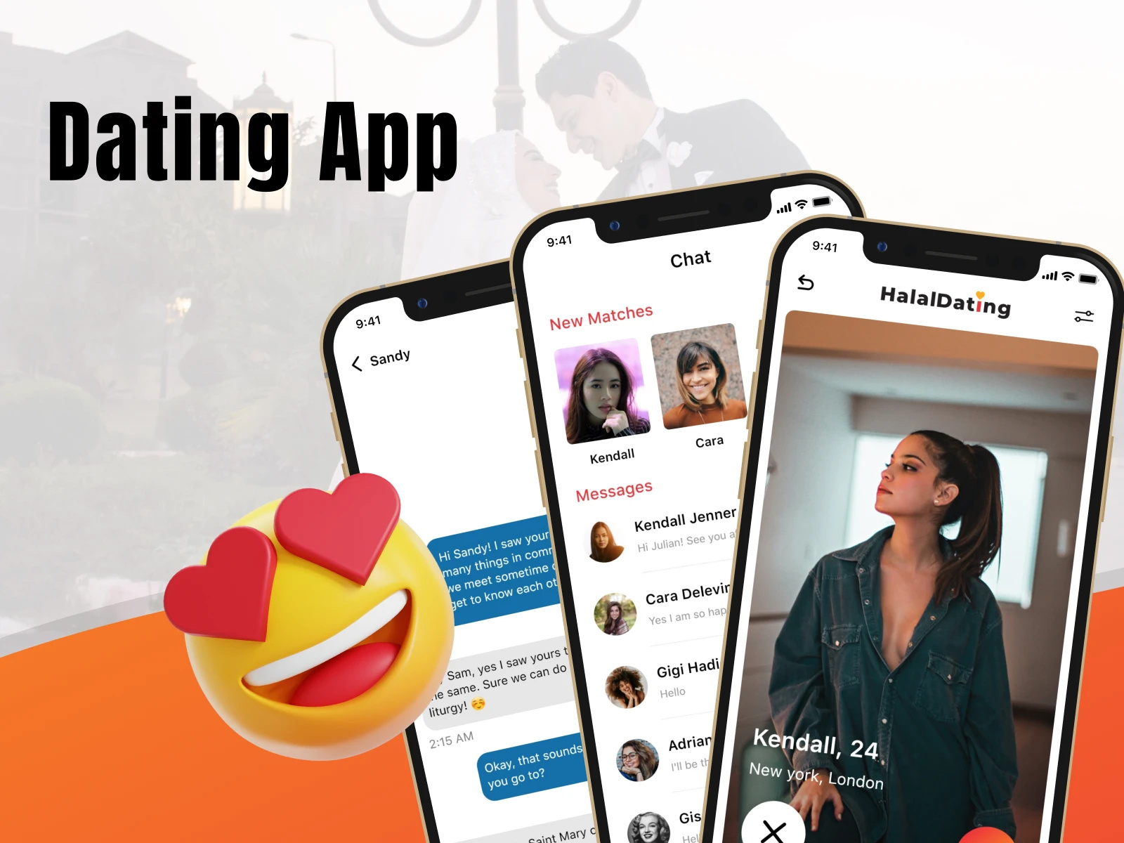 Example of Dating App Design