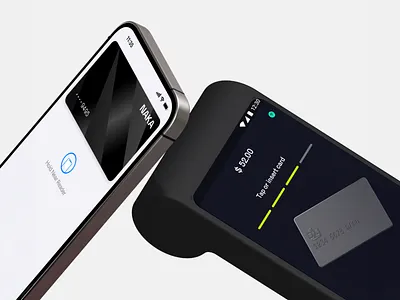 NFC payments with self custodial crypto card | NAKA Pay app application clean flat minimalist homepage minimalist web3 wallet mobile ui nfc nfc payments payment acceptance pos terminal self custodial simple ui ux wallet web3