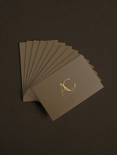 Business card for "AC"