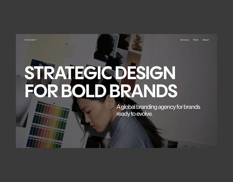 immersion development gsap motion graphics ui