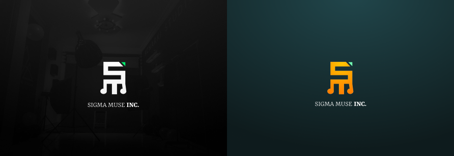 SIGMA MUSIC branding graphic design logo ui